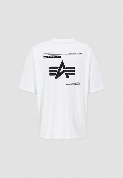 Alpha Industries T-Shirt - lässiges weites Oversized Shirt mit Backprint - günstig online kaufen