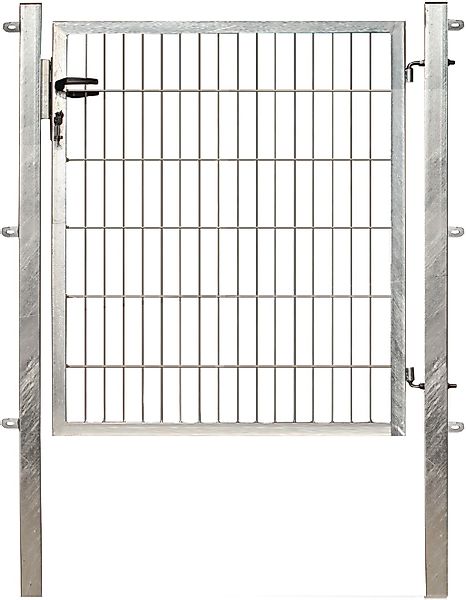 GARDEN N MORE Zauneinzeltür "Einzeltor Excellent", (Set), 123 cm hoch, feue günstig online kaufen