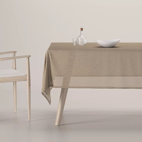 Rechteckige Tischdecke, beige, Sensual Premium (144-40) günstig online kaufen