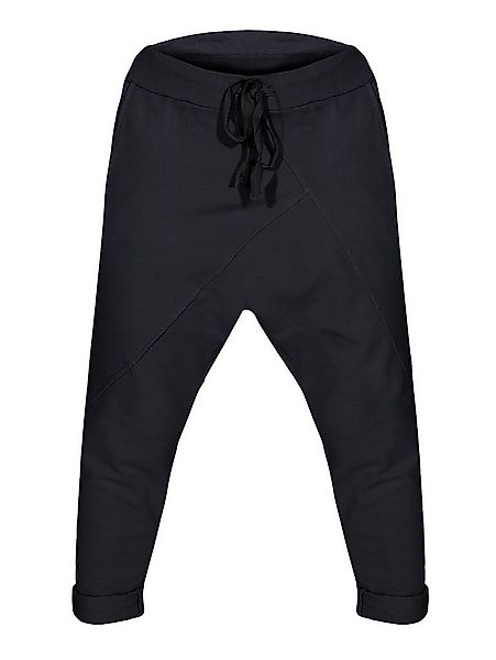 CLEO STYLE Jogginghose Damen Jogginghose 104 Schwarz Elastikbund mit Tunnel günstig online kaufen