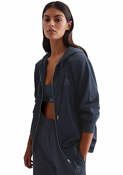 Marc OPolo Kapuzensweatjacke "Heavy Jersey", mit großer Kapuze günstig online kaufen
