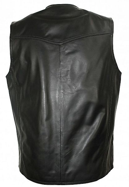 Maddox Lederweste Maddox - Herren Lederweste Lammnappa schwarz günstig online kaufen