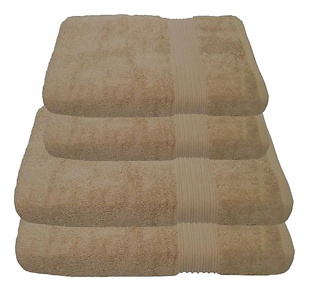 Julie Julsen Handtücher 4-Handtücher-Pastell Beige, Baumwolle günstig online kaufen