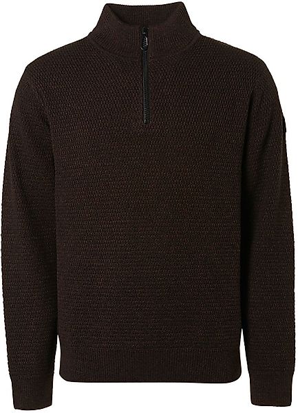 No Excess Half Zip Pullover Coffee - Größe XXL günstig online kaufen