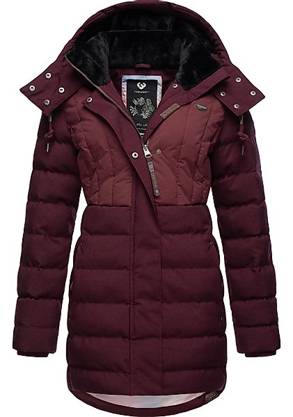 Ragwear Winterjacke "Ashanta Block" mitKapuze Wasserdichter gesteppter Wint günstig online kaufen
