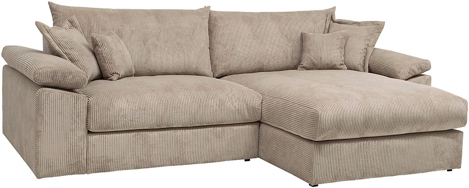 Home affaire Ecksofa »Soft&Cosy XXL L-Form - Breite 303 cm«, Mega-Sofa, in günstig online kaufen