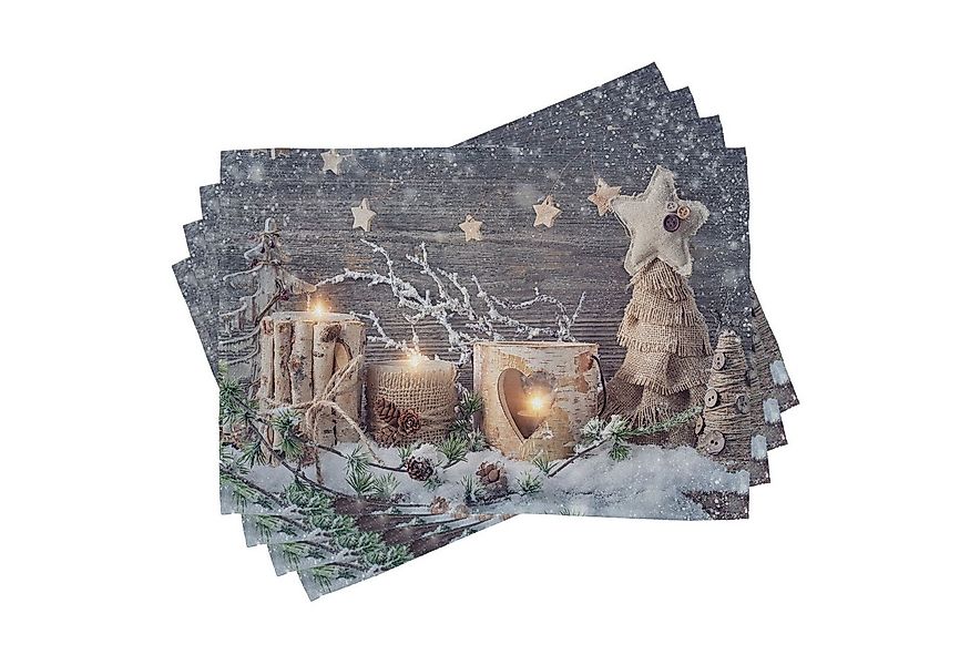 Abakuhaus Platzset Waschbare Stoff Esszimmer Küche Tischdekorations Digital günstig online kaufen