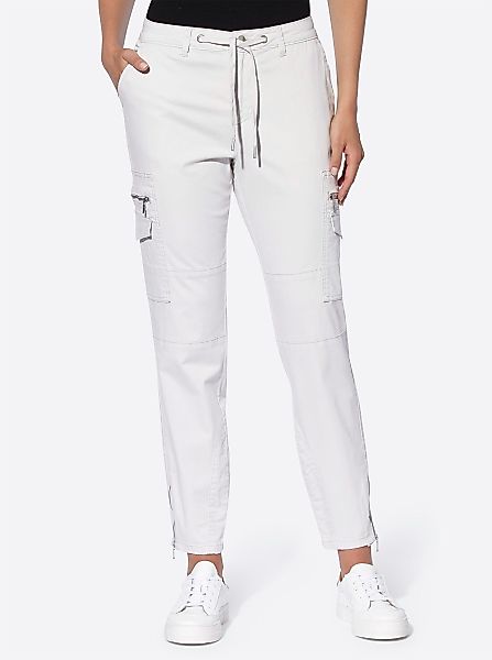 heine Jerseyhose Cargohose Innenbeinlänge ca. 71 günstig online kaufen