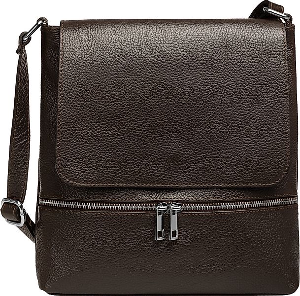 Caspar Umhängetasche - Damen Ledertasche Messenger günstig online kaufen
