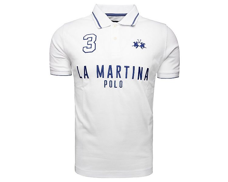 La Martina Poloshirt MAP320 Herren T-Shirt, Shirt, Poloshirt, Polohemd, Spo günstig online kaufen