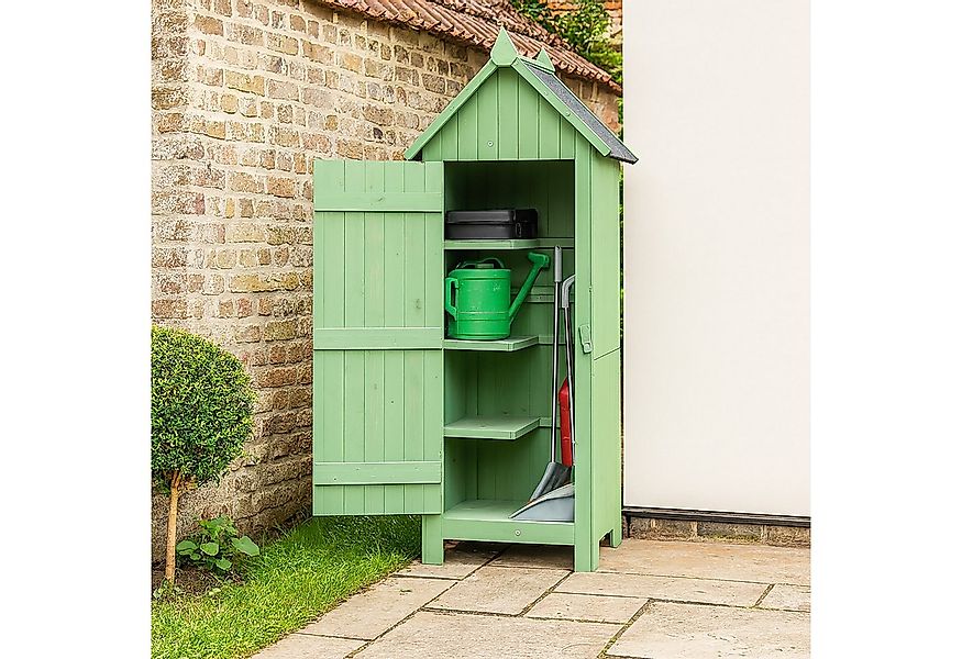 HTI-Living Garten-Geräteschrank Geräteschrank Wilbur Grün, BxT: 53x45.5 cm, günstig online kaufen