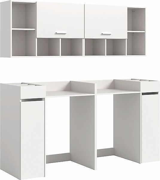 welltime Badmöbel-Set "FALAS, TOPSELLER, 6-teilig, Hauswirtschaftsraum Set, günstig online kaufen