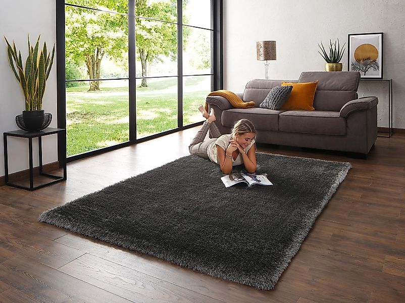 my home Hochflor-Teppich »Mikro Soft Super«, rechteckig, besonders weich du günstig online kaufen