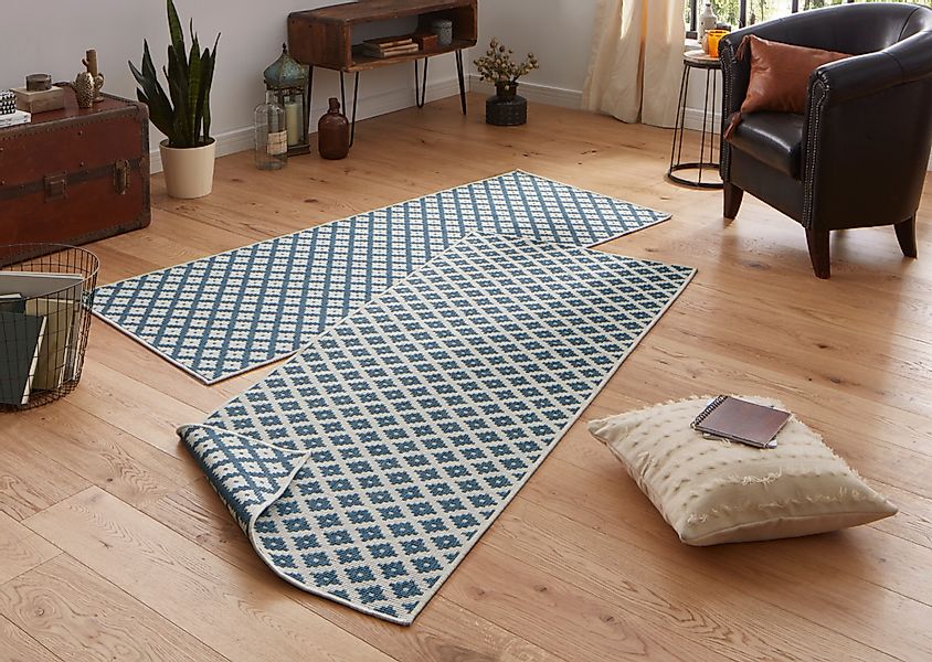 NORTHRUGS Teppich Nizza Wendeteppich, rechteckig, Höhe: günstig online kaufen