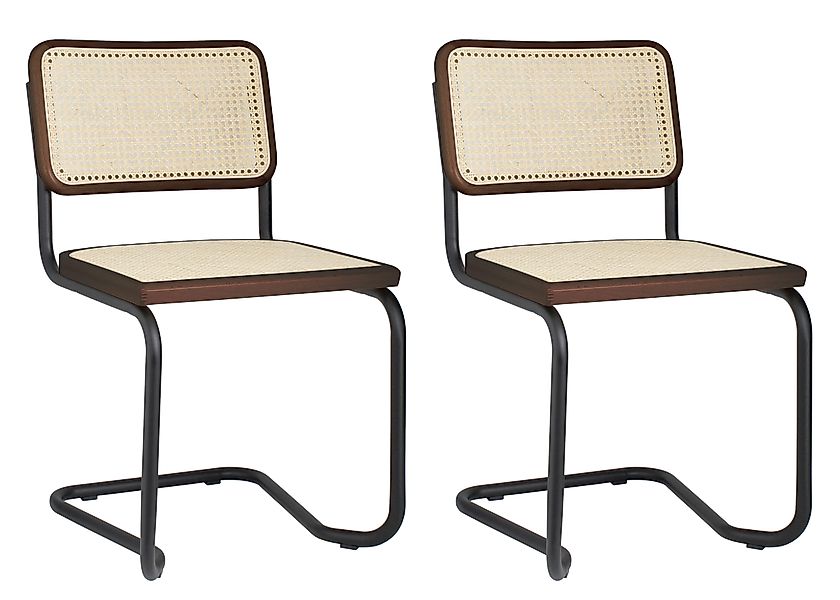 pemora Freischwinger Schwingstuhl JENA 2-er Set günstig online kaufen