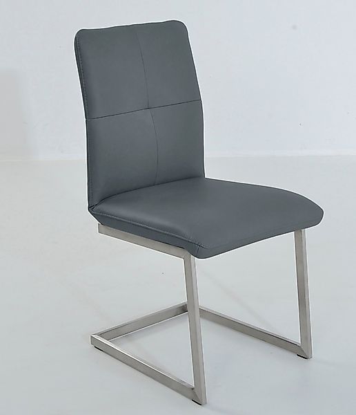 K+W Komfort & Wohnen Freischwinger "6511", Leder CLOUD, Freischwinger mit H günstig online kaufen