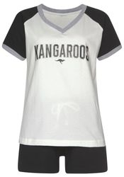 KangaROOS Shorty 2 Stk. tlg., mit kontrastfarbenen Raglanärmeln günstig online kaufen