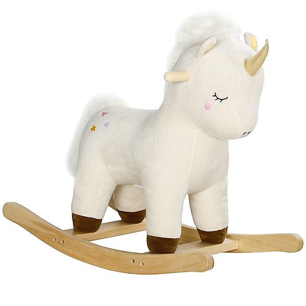 AIYAPLAY Schaukeltier mit Unicorn Design, Sound, günstig online kaufen