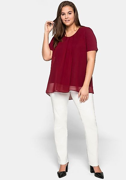 Sheego T-Shirt Blusenshirt günstig online kaufen