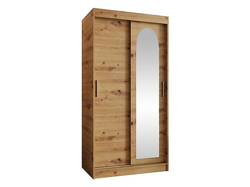 MIRJAN24 Kleiderschrank Selfie 100 cm (mit zwei Schiebetüren) zwei Kleiders günstig online kaufen