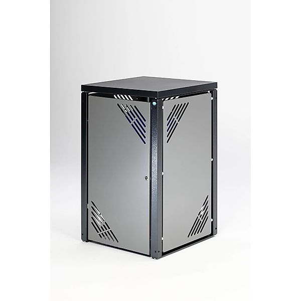 PROREGAL Robuster Mülltonnenschrank Mit Deckel Inkl. Gasdruckdämpfer HxBxT günstig online kaufen