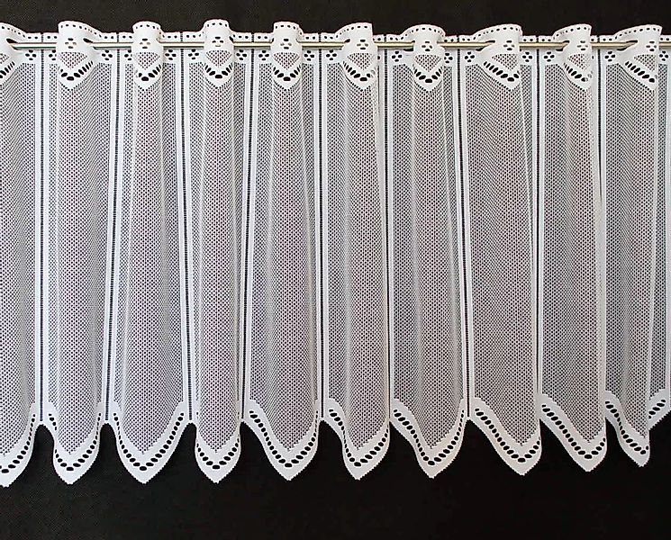 Gardinen Kranzusch Scheibengardine neutral, Stangendurchzug, transparent, günstig online kaufen