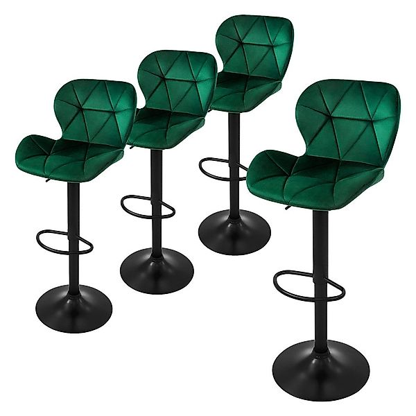 ML-DESIGN Barhocker Gepolsterter Barstuhl mit Rückenlehne günstig online kaufen