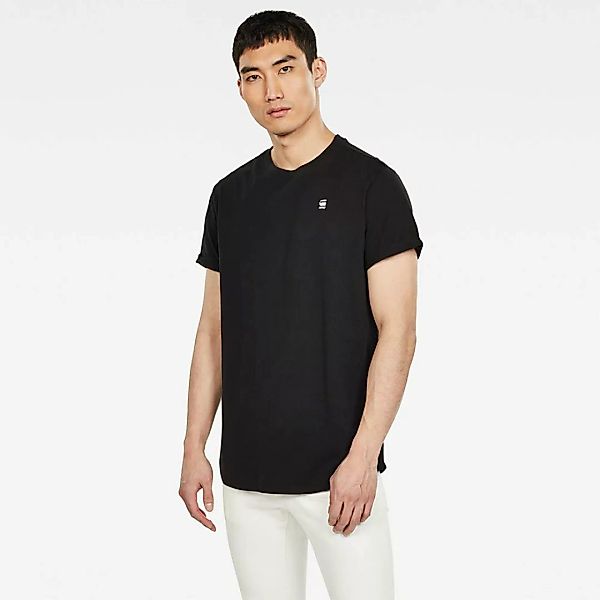 G-star Lash Ribbed Kurzarm T-shirt 2XS Dark Black II günstig online kaufen