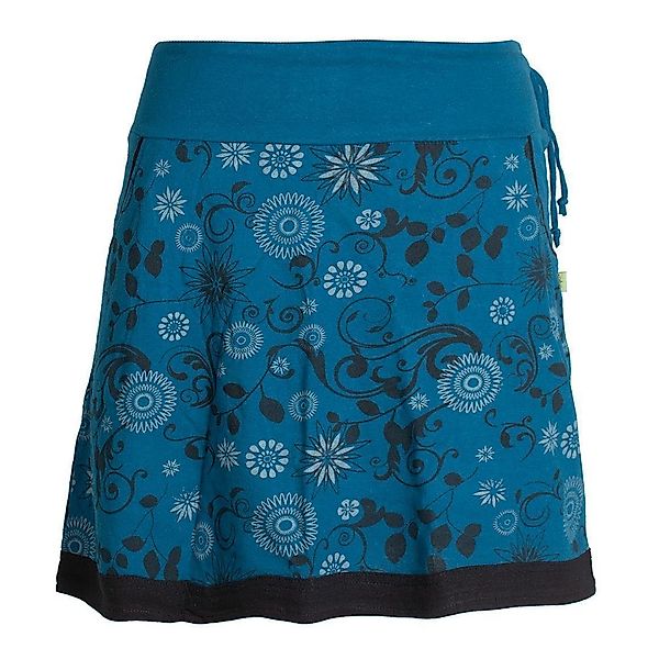 Vishes A-Linien-Rock Lagenlook Blumen-Rock mit Mandalas günstig online kaufen