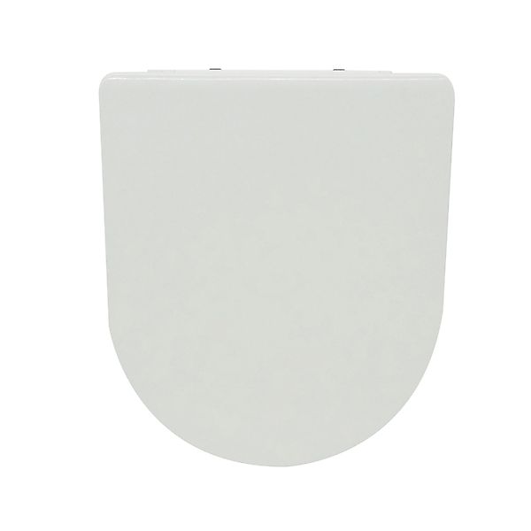 MSV WC-Sitz Duroplast 45,5 cm x 37 cm x 5 cm Weiß günstig online kaufen