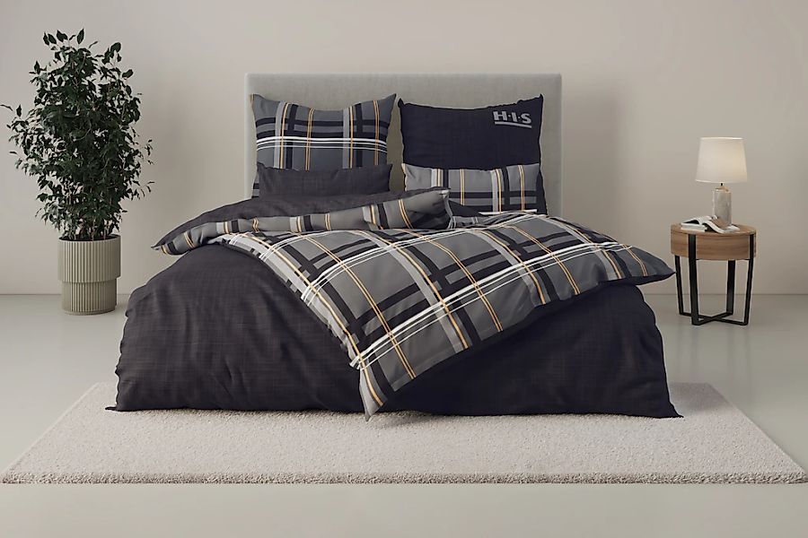 H.I.S Wendebettwäsche "Talin" 2 Stk. tlg. NEUHEIT in Gr. 135x200 oder 155x2 günstig online kaufen
