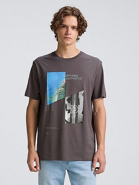 TOM TAILOR Denim T-Shirt T-Shirt mit Foto-Print günstig online kaufen