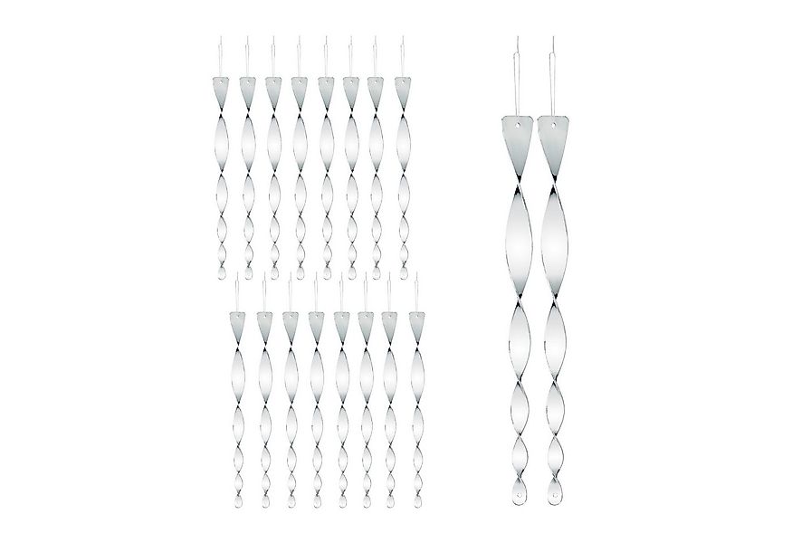 relaxdays Vogelabwehr-Windspiel Vogelabwehr Spirale 18er Set, (Set, 18er Se günstig online kaufen