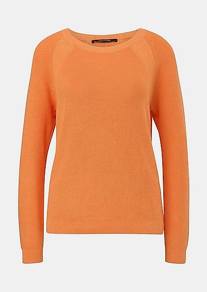 Comma Langarmshirt Strickpullover aus Lyocellmix Blende günstig online kaufen