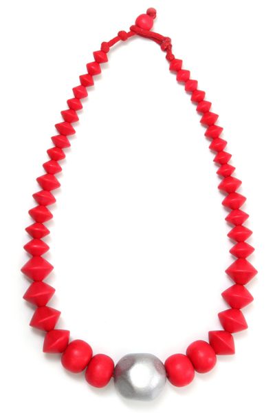 COLLEZIONE ALESSANDRO Kette mit Anhänger "Kara" mit Holzperlen günstig online kaufen