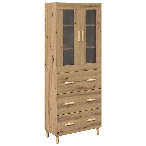vidaXL Highboard mit Schubladen Artisan-Eiche 69,5 x 34 x 180 cm 3416002 günstig online kaufen