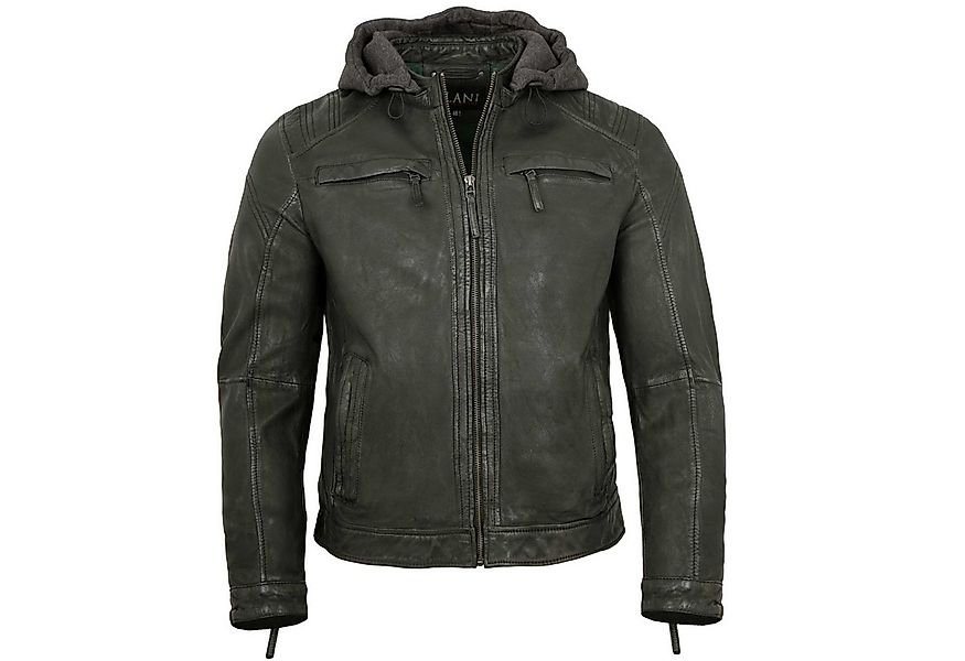 Jilani Lederjacke Sandoko Jilani Collection - Herren Lederjacke Kapuze Lamm günstig online kaufen