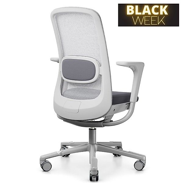 Abverkauf: HAG SoFi Mesh 7500 | 2D Armlehnen mit SlideBack Funktion | Grau günstig online kaufen