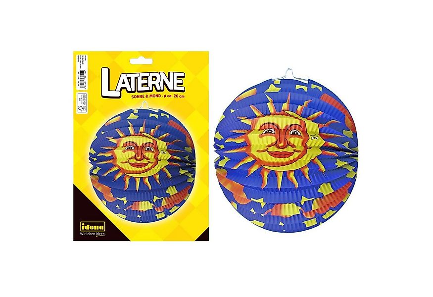Idena Umzugslaterne Idena Lampion Sonne/Mond D26cm FSC-Mix günstig online kaufen