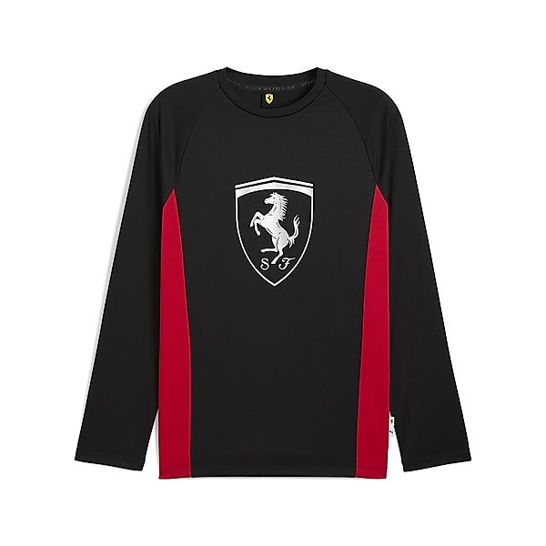 PUMA T-Shirt "Scuderia Ferrari HP Lifestyle Langarmshirt Herren" günstig online kaufen