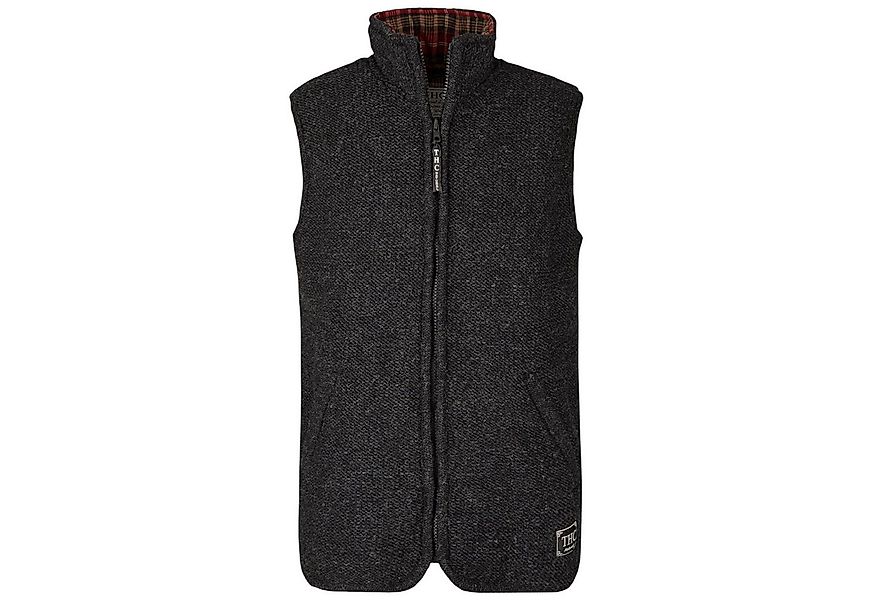 THC Natural Line Strickweste THC Schafwoll Strickweste 309 anthrazit (1 Stü günstig online kaufen