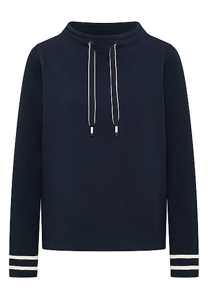 CECIL Strickpullover TOS Sweatshirt with Knitted Sl günstig online kaufen