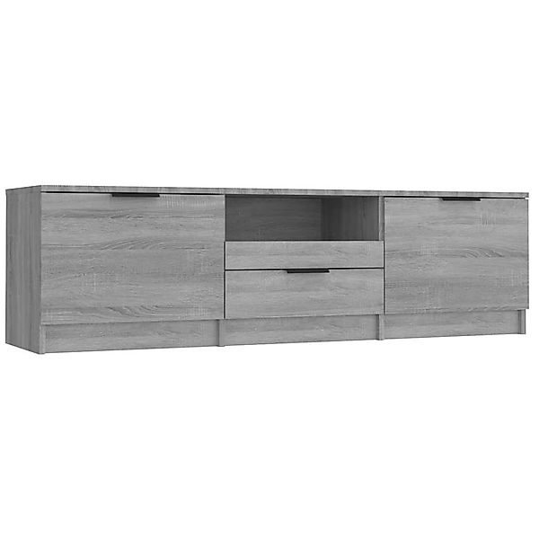 furnicato TV-Schrank Grau Sonoma 140x35x40 cm günstig online kaufen
