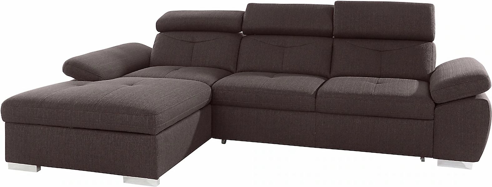 exxpo - sofa fashion Ecksofa "Spring, super bequem, mit Armteil- und Kopfte günstig online kaufen