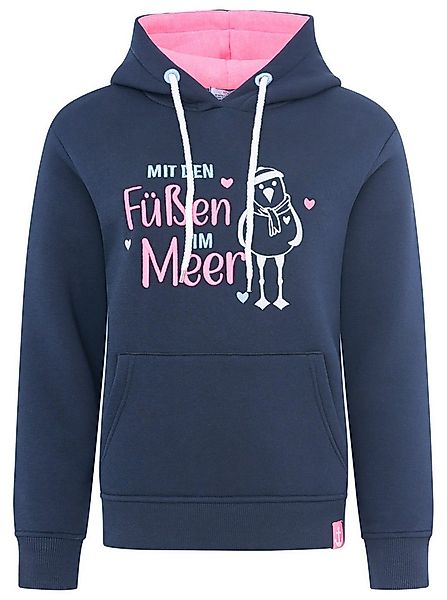 Zwillingsherz Hoodie Hoodie "Füße im Meer günstig online kaufen