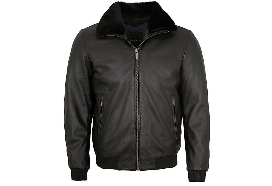 bugatti Lederjacke BUG HW25-No 5 Bugatti - Herren Lederjacke Weste Fellkrag günstig online kaufen