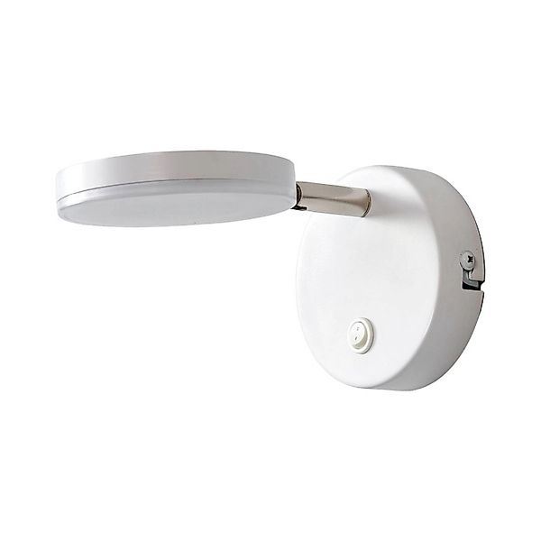 Lindby LED Wandleuchte Wandlampe Innen Milow 9643028 Modern in Weiß 1-flamm günstig online kaufen