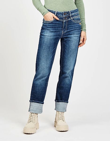 GANG Straight-Jeans "94STACY", mit zusätzlicher Passe vorn günstig online kaufen