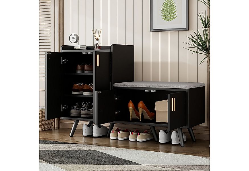 REDOM Schuhbank Für Flur, Wohnzimmer & Schlafzimmer (Moderner Schuhschrank günstig online kaufen