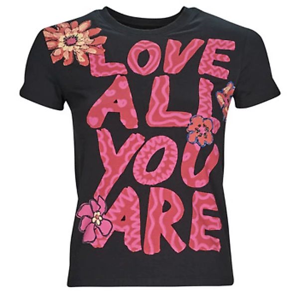 Desigual  T-Shirt TS_LOVE ALL YOU ARE günstig online kaufen